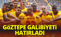 Göztepe galibiyeti hatırladı