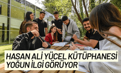 Hasan Ali Yücel Kütüphanesi yoğun ilgi görüyor