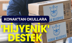 Konak'tan okullara 'hijyenik' destek
