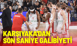 Karşıyaka'dan son saniyede galibiyet