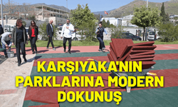 Karşıyaka'nın parklarına modern dokunuş