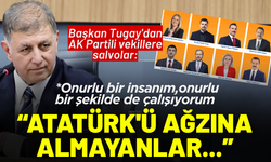 Başkan Tugay'dan AK Partili vekillere salvolar: Atatürk'ü ağzına almayanlar gece Atatürk yazıyor