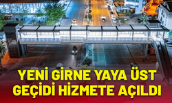 Yeni Girne Yaya Üst Geçidi hizmete açıldı