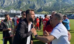 Amatörde final maçında gerginlik!