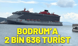Bodrum’a çifte kruvaziyer ile 2 bin 636 turist