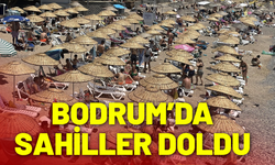 Bodrum’da sahiller doldu
