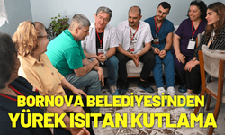 Bornova Belediyesi'nden yürek ısıtan kutlama