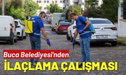 Buca Belediyesi'nden yoğun ilaçlama çalışması