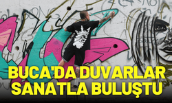 Buca'da duvarlar ikinci kez sanatla buluştu