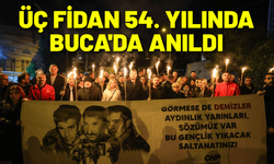 Üç Fidan 54. yılında Buca'da anıldı