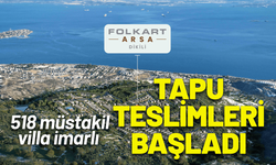 Folkart Arsa Dikili’de tapu teslimleri başladı