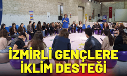 İzmirli gençlere dünyadan iklim desteği