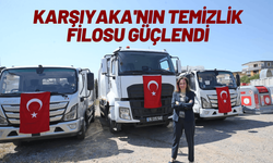 Karşıyaka'nın temizlik filosu üç yeni kamyonla güçlendi