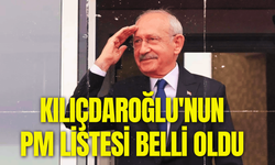 Kılıçdaroğlu'nun PM listesi belli oldu