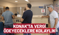 Konak'ta vergi ödeyeceklere büyük kolaylık