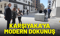 Karşıyaka'nın yollarına modern dokunuş