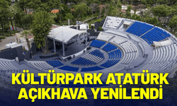 Kültürpark Atatürk Açıkhava Tiyatrosu yenilendi