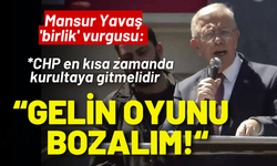 Mansur Yavaş'tan 'birlik' vurgusu: Gelin oyunu bozalım!