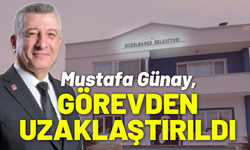 Güzelbahçe Belediye Başkanı Günay, görevden uzaklaştırıldı
