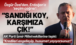 Özgür Özel'den, Erdoğan'a 'seçim çağrısı': Sandığı koy, karşımıza çık!