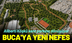 Buca'ya yeni nefes: Aliberti Köşkü kent parkına dönüşüyor
