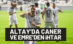 Altay'da iki futbolcudan ihtar