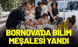 Bornova'da bilim meşalesi yandı