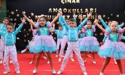 Çınar Anaokulları'nda mezuniyet coşkusu