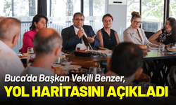 Buca'da Başkan Vekili Benzer, yol haritasını açıkladı