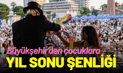 Büyükşehir’den çocuklara yıl sonu şenliği