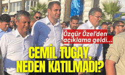 Cemil Tugay, mitinge neden katılmadı? Özgür Özel'den açıklama geldi...