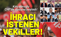 İşte CHP'den ihracı istenen vekiller!