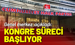 CHP'de kongre süreci başlıyor