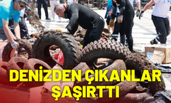 Yeni Foça’da denizden çıkanlar şaşırttı