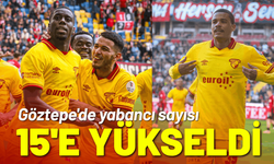 Göztepe'de yabancı sayısı 15'e yükseldi