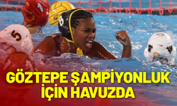 Göztepe sutopunda şampiyonluk için havuzda