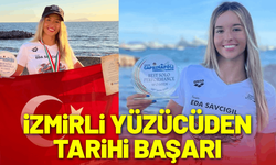 İzmirli yüzücü Eda Savcıgil'den tarihi başarı