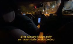 ABD'li yayıncıyı taksimetresiz götüren taksiciye 141 bin lira ceza