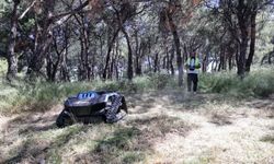 Konak'tan teknolojik adım: Ot biçme robotu sahada