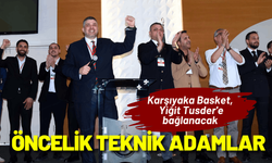Karşıyaka'da Tusder'in önceliği teknik adamlar