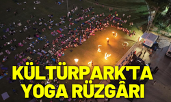 Kültürpark'ta yoga rüzgârı esti