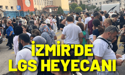 İzmir'de LGS heyecanı