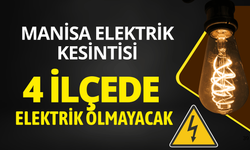 Manisa elektrik kesintisi... 10 Haziran Çarşamba hangi ilçelerde kesinti olacak?