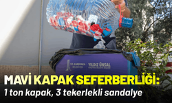 Karşıyaka'da mavi kapak seferberliği