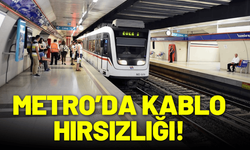 Kablo hırsızlığı girişimi metro seferlerini aksattı