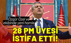 Özgür Özel ve ekibinde yeni hamle: 28 PM üyesi istifa etti!