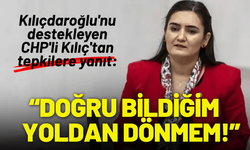Kılıçdaroğlu'nu destekleyen CHP'li Kılıç'tan tepkilere yanıt: Doğru bildiğim yoldan dönmem!