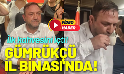 Utku Gümrükçü CHP İzmir İl Binası'nda!