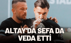Altay'da Sefa da veda etti
