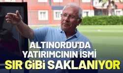 Altınordu'da yatırımcının ismi sır gibi saklanıyor